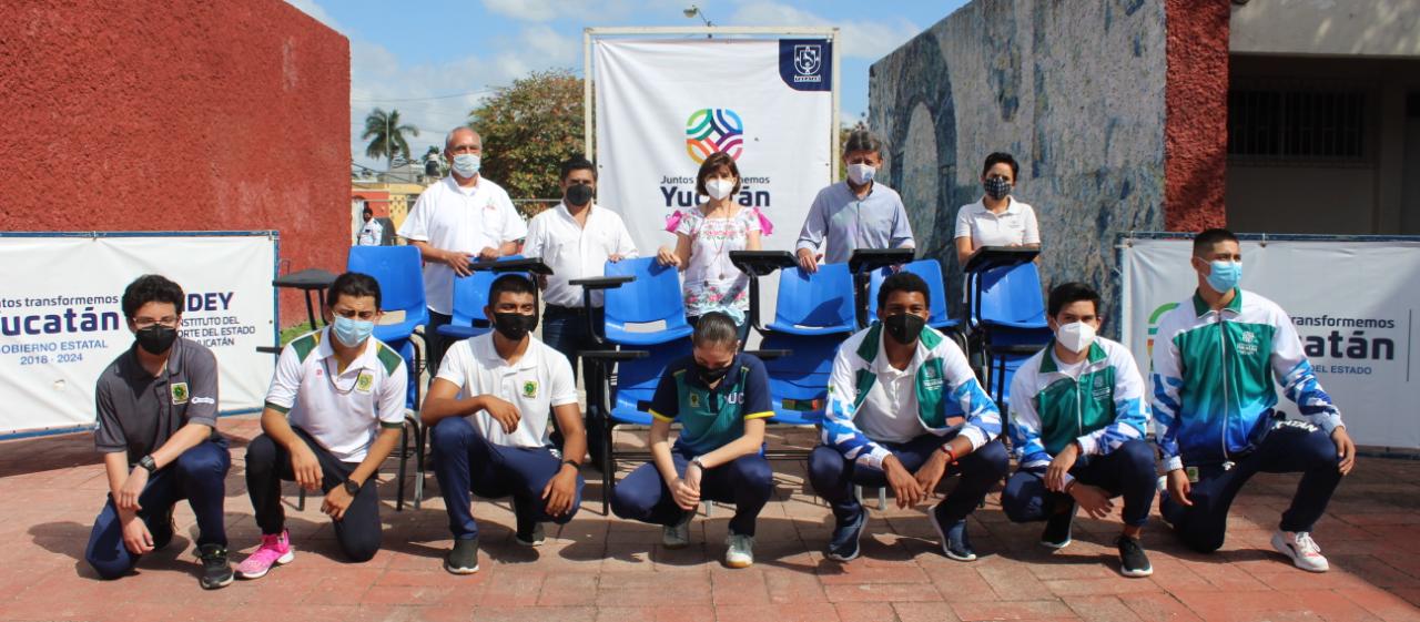 Centro de Alto Rendimiento de Yucatán recibe mobiliario nuevo